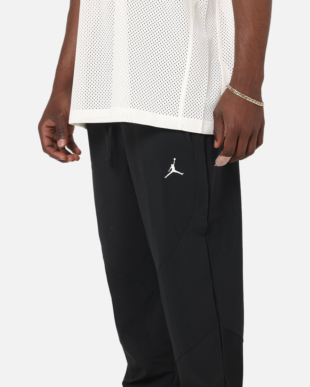 HOT Products Jordan Sport Dri-FIT Woven Pants Black/Black/White