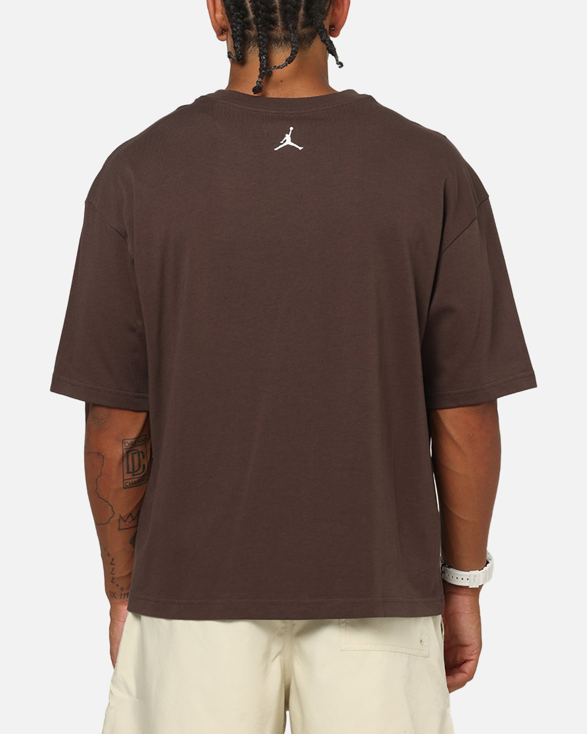 HOT Products Jordan Flight Essentials Boxy T-Shirt Baroque Brown/Sail