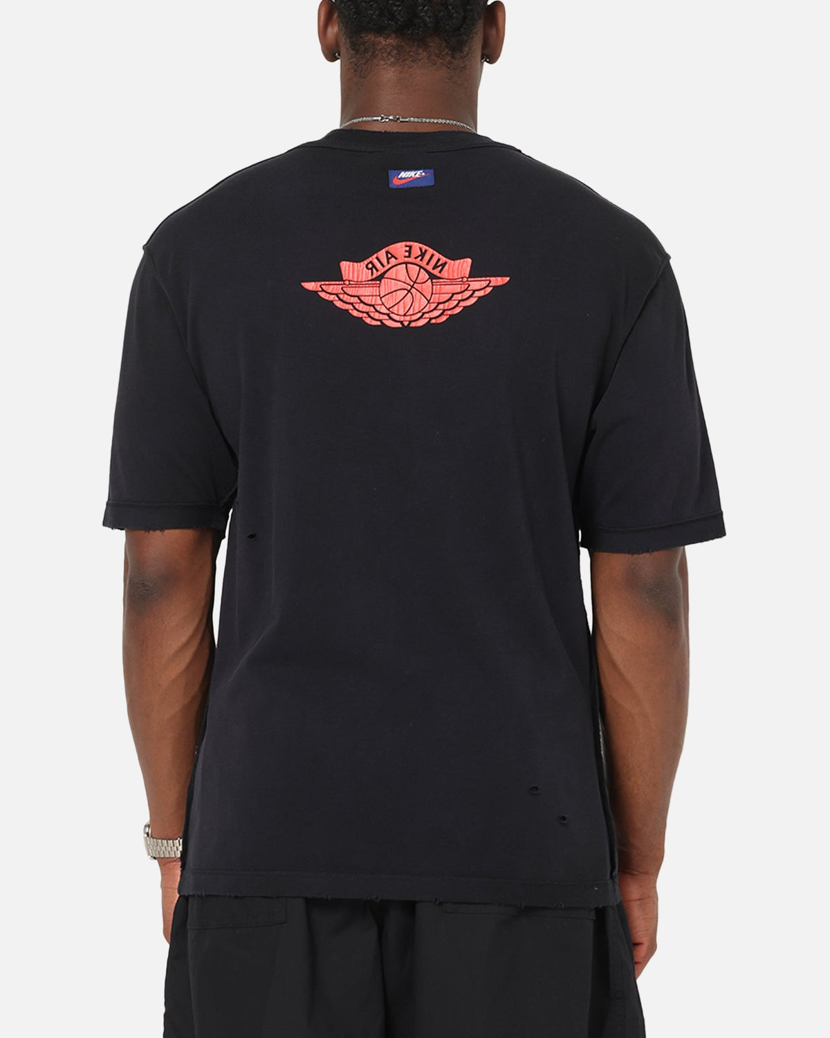 HOT Products Jordan Rare Air 85 Wash T-Shirt Black/Chile Red