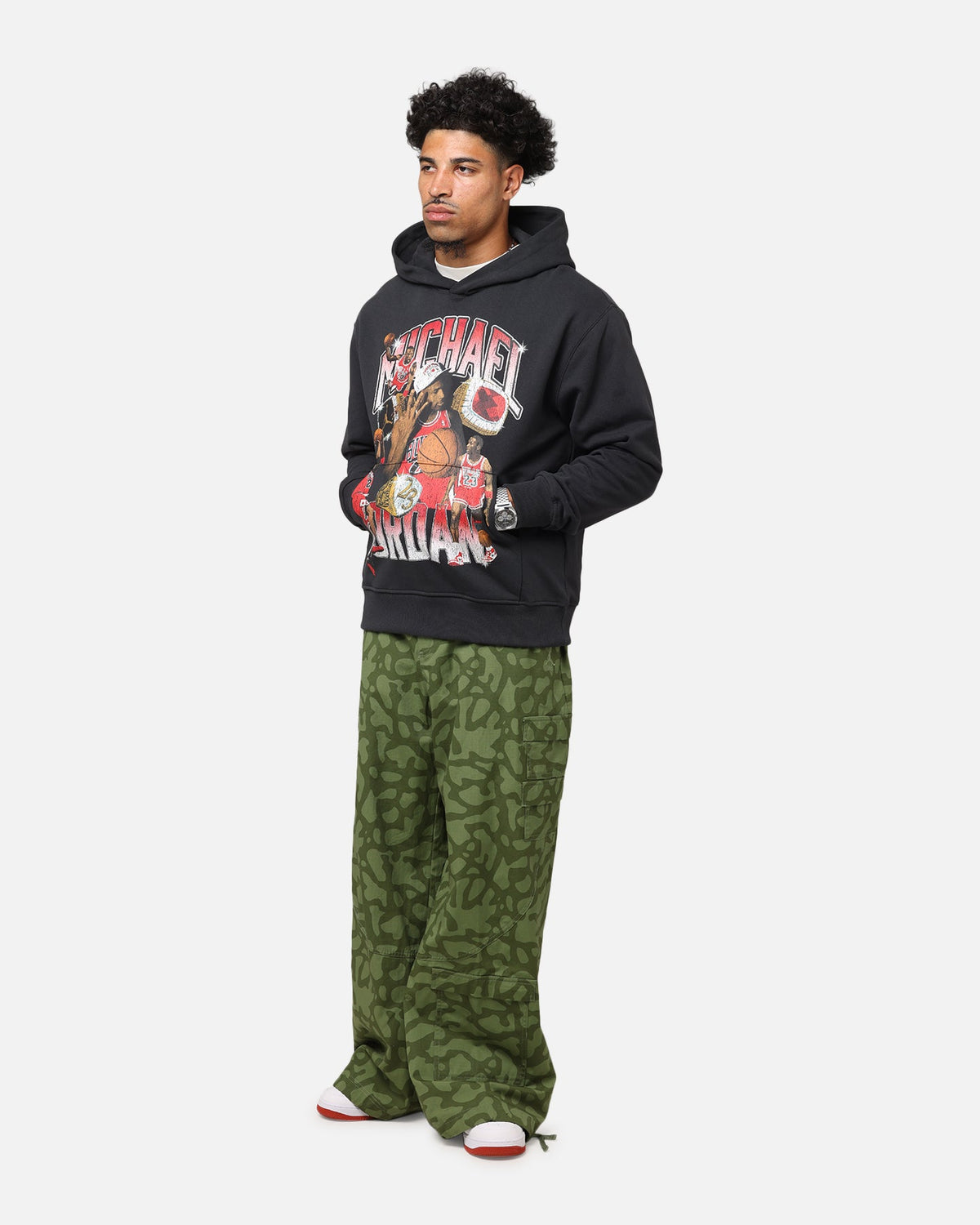 HOT Products Jordan Jumpman Flight Graphic Fleece Pullover Hoodie Off Noir
