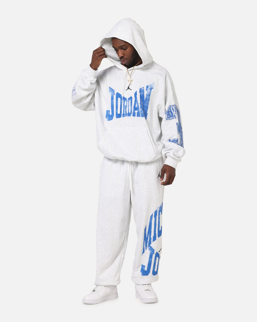 HOT Products Jordan Brooklyn Collegiate Pants Birch Heather/Black