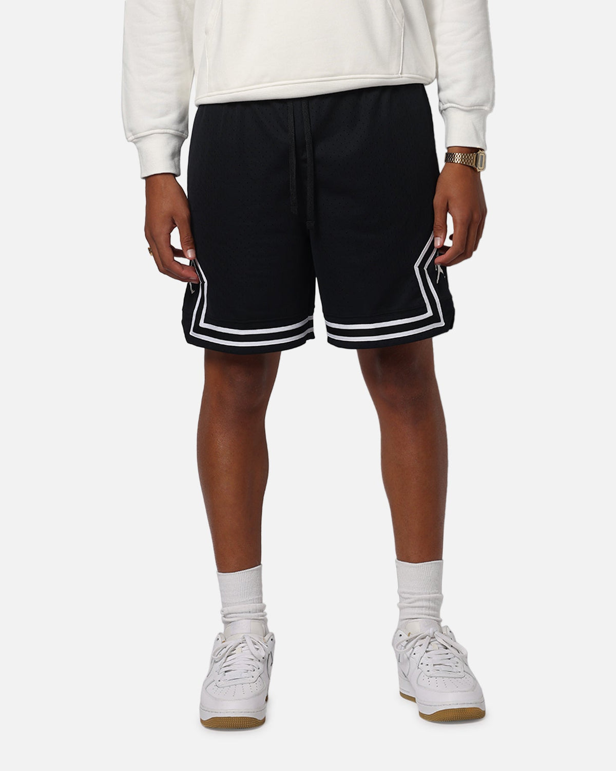 HOT Products Jordan Dri-FIT Sport Diamond Shorts Black/White/White
