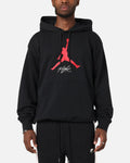 HOT Products Jordan Essentials Loopback Fleece Pullover Hoodie Black/Red