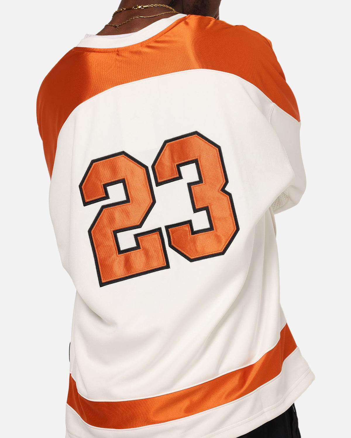 HOT Products Jordan Brooklyn Collegiate Hockey Jersey Sail/Starfish/Black