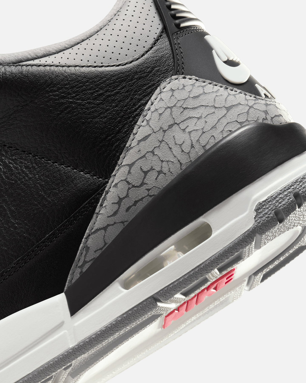 HOT Products Jordan Air Jordan 3 Retro "Black Cement" Black/Fire-Red
