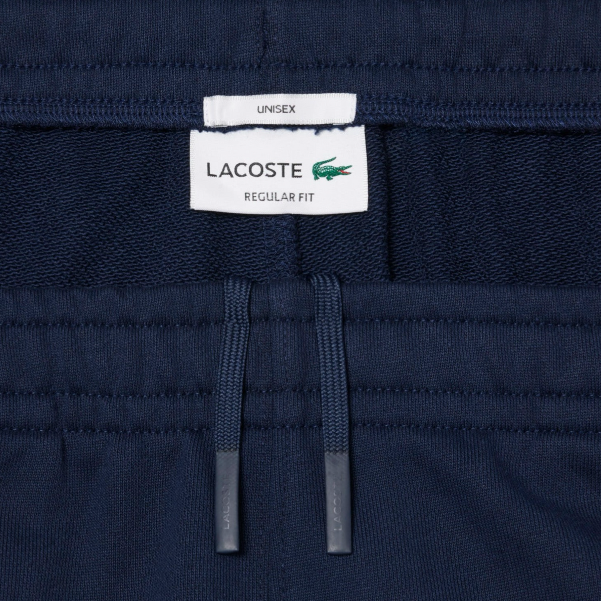New Arrival LACOSTE REGULAR FIT FLEECE SHORT Men -NAVY BLUE-166
