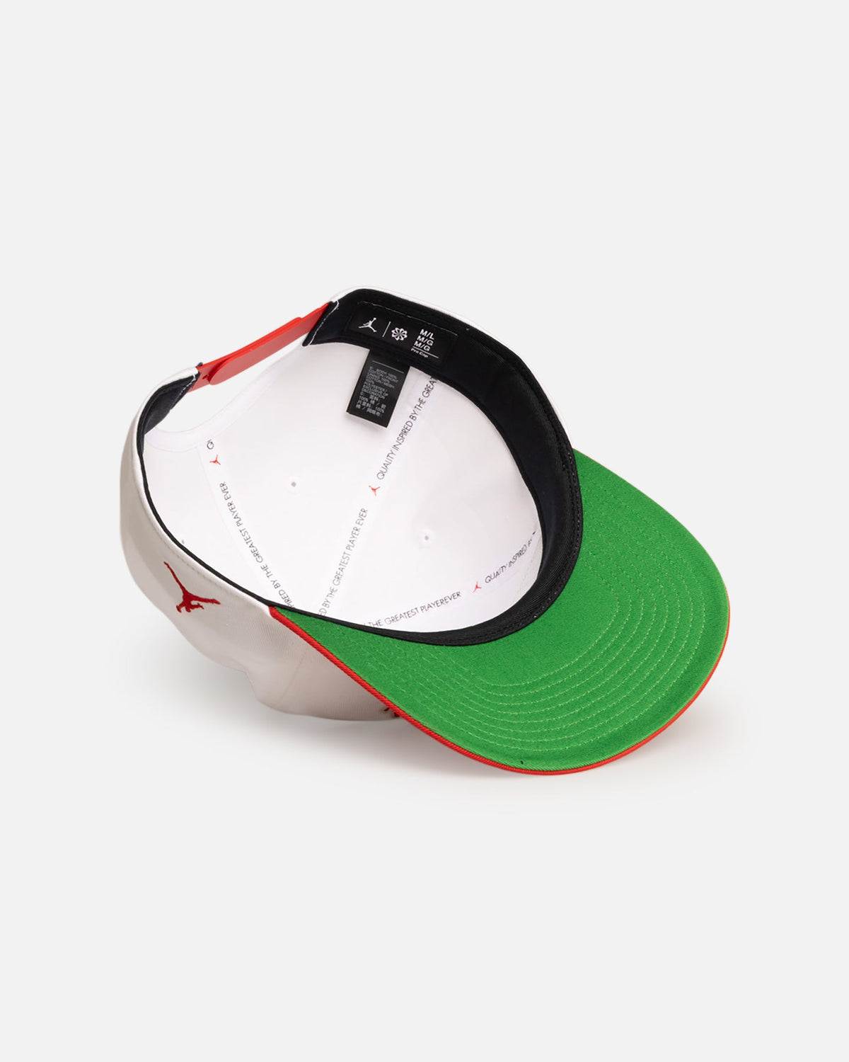 HOT Products Jordan Chicago Bulls Jordan Pro Unstructured Flat Bill Snapback White/Red
