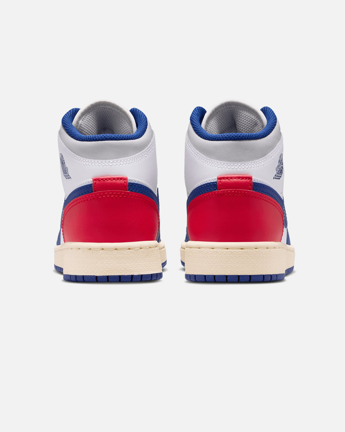 HOT Products Jordan Kids' Air Jordan 1 Mid (GS) White/Royal