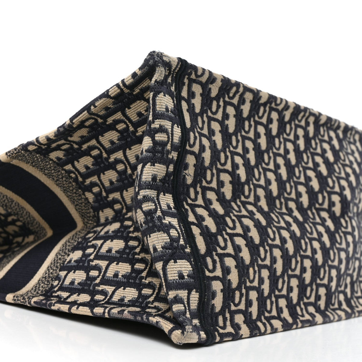 Oblique Large Book Tote Blue Multicolor