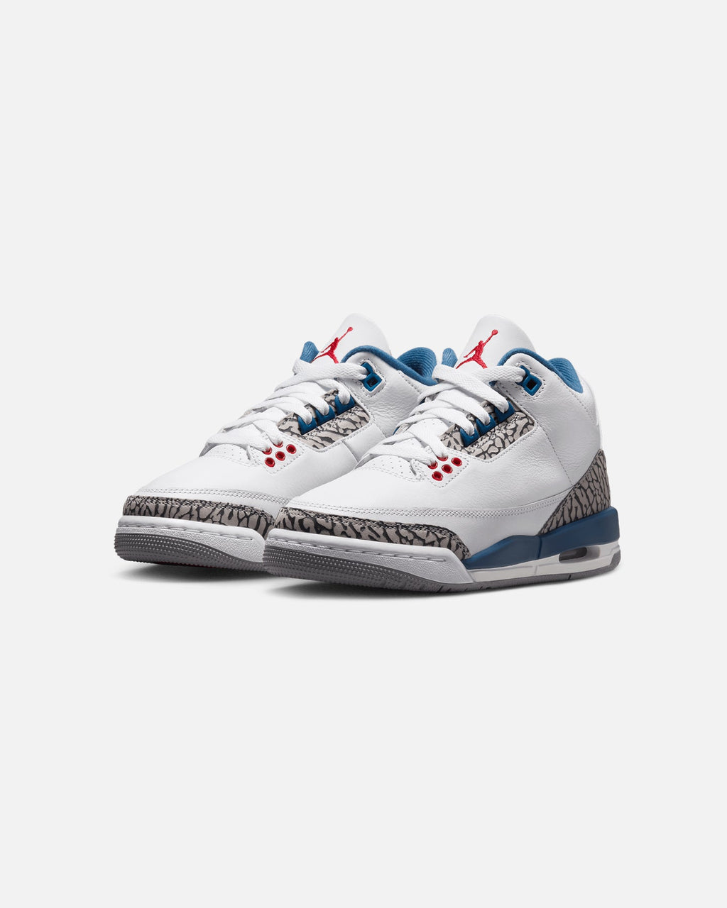 HOT Products Jordan Jordan Kids' Air Jordan 3 Retro "True Blue" (GS) White/Red/Blue