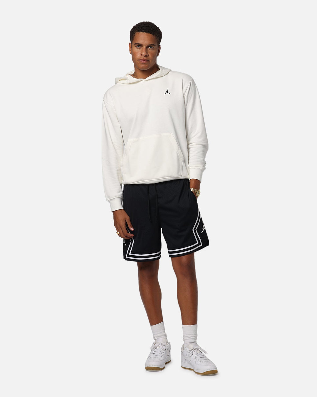 HOT Products Jordan Brooklyn Fleece Pullover Hoodie Sail/Black