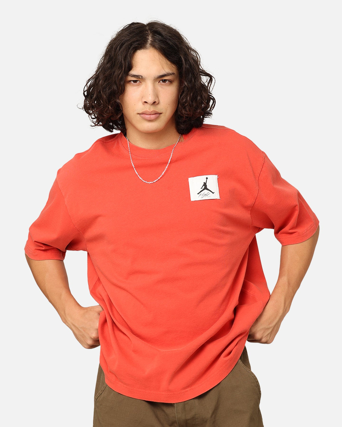 HOT Products Jordan Flight Essentials Oversized T-Shirt Lobster