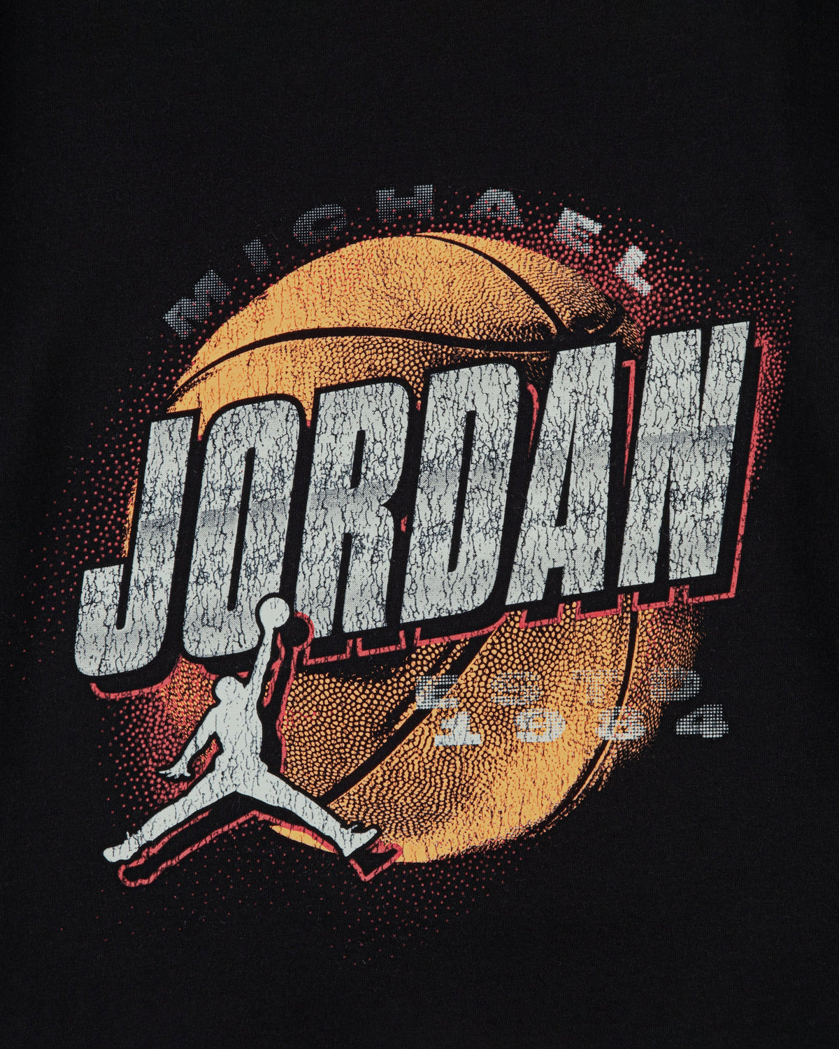 HOT Products Jordan Kids' Distressed Chrome T-Shirt Black