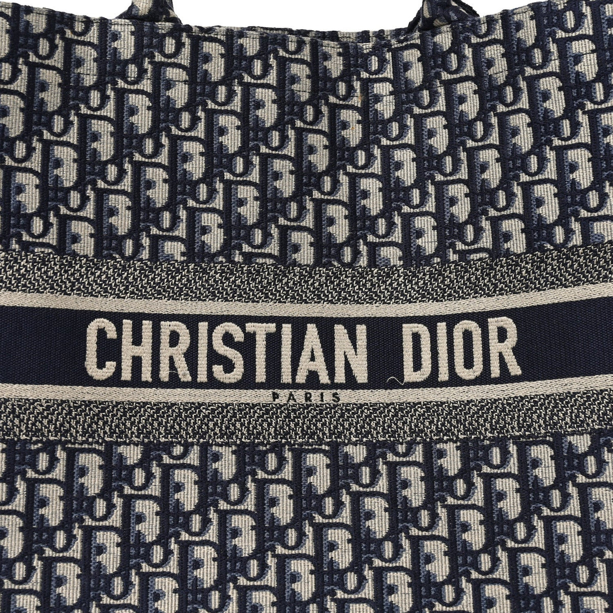 Oblique Large Book Tote Blue Multicolor