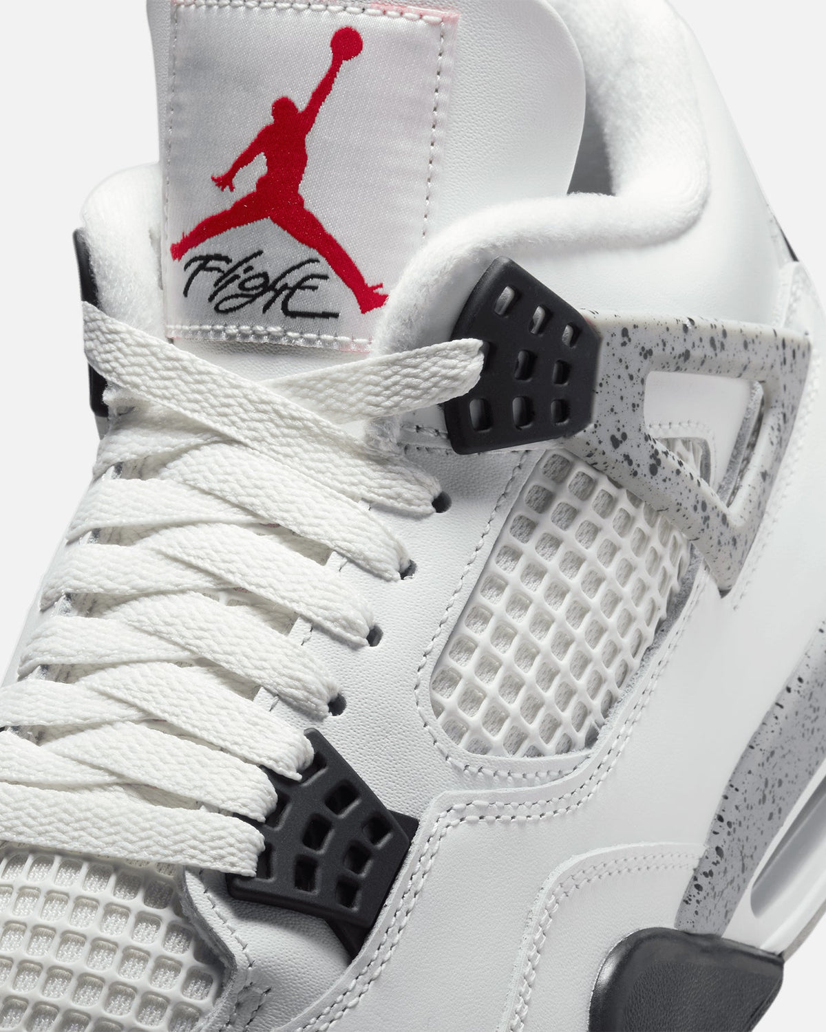 HOT Products Jordan Air Jordan 4 Retro OG Remastered "White Cement" Summit White/Fire Red/Cement Grey