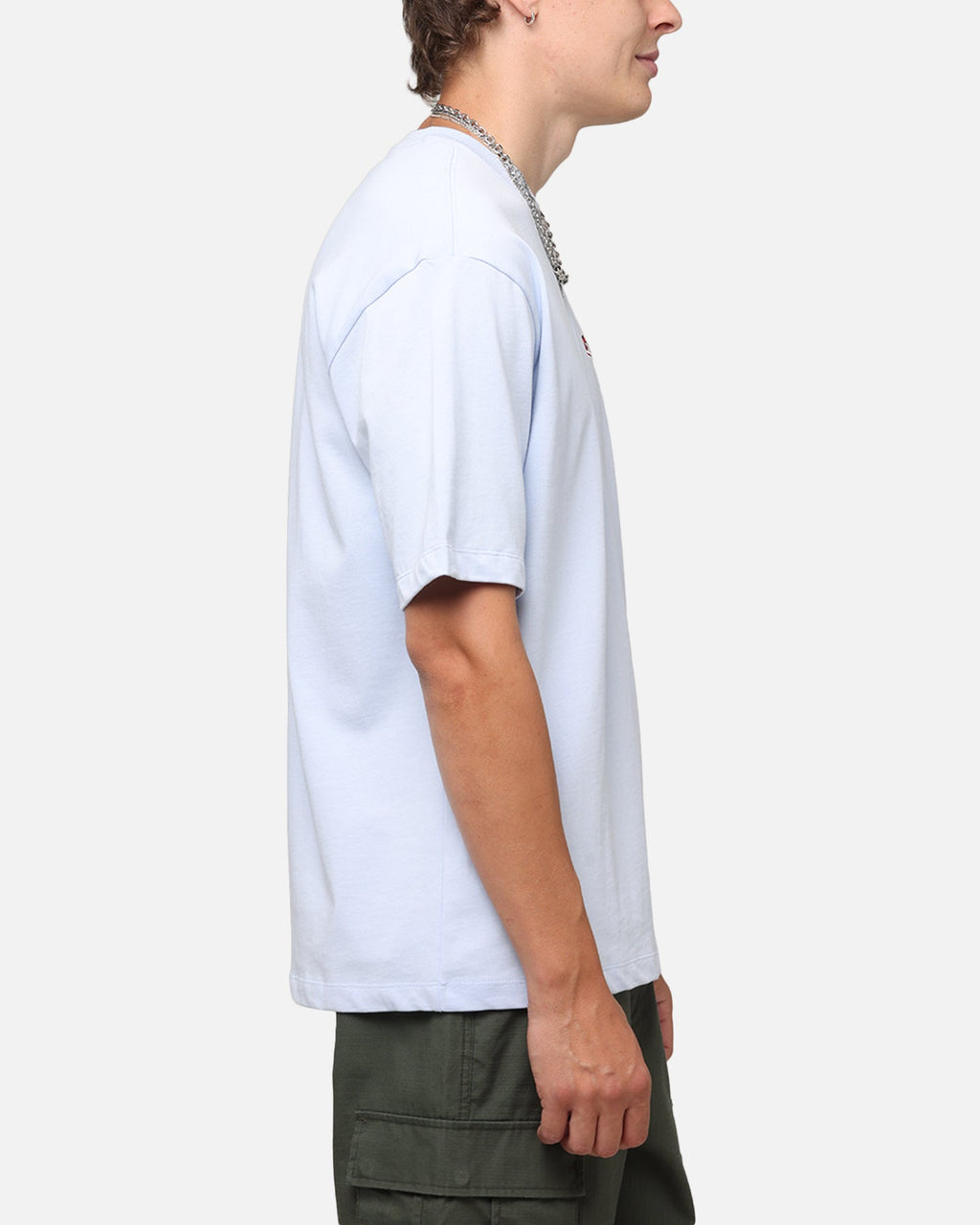 HOT Products Jordan Brand Sneaker Patch Crew T-Shirt Blue/Black