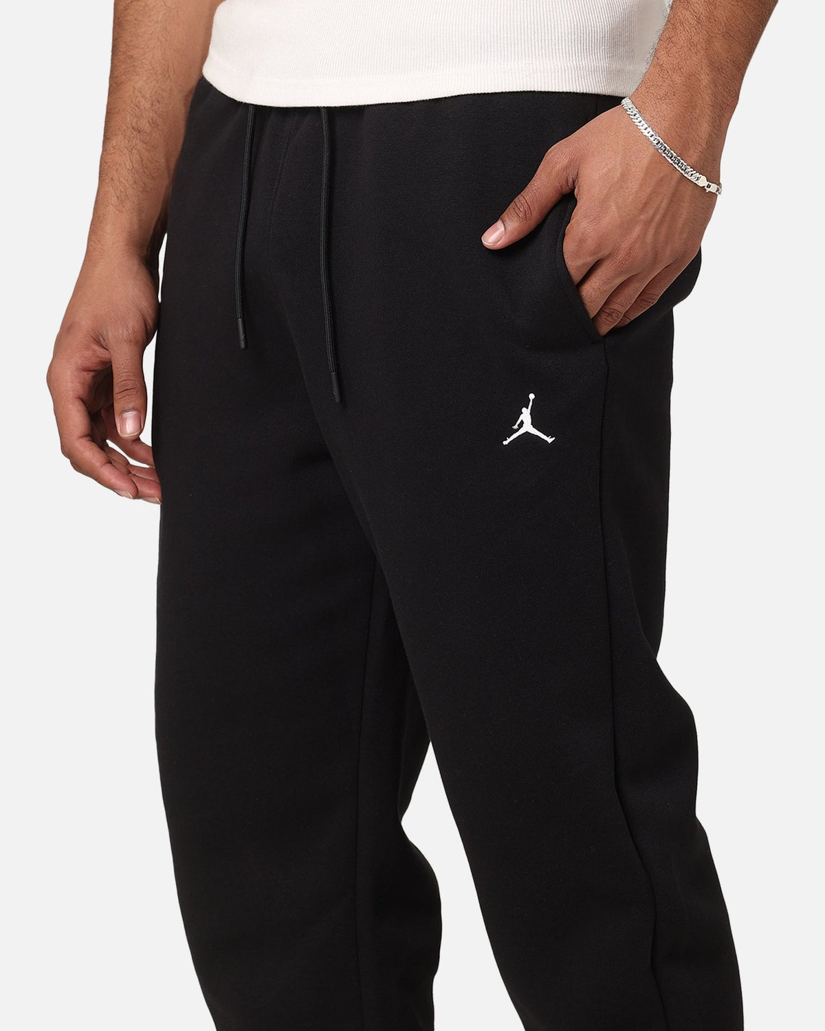 HOT Products Jordan Brooklyn Fleece Pant Black/White