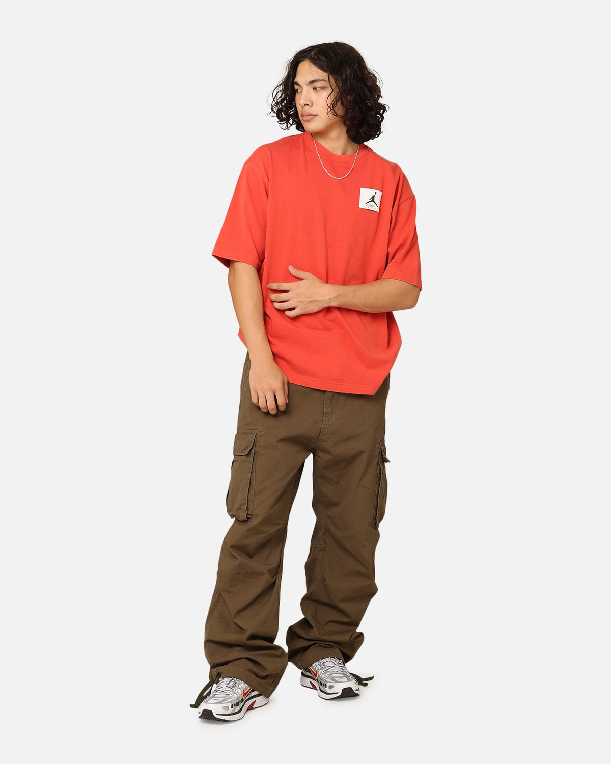 HOT Products Jordan Flight Essentials Oversized T-Shirt Lobster