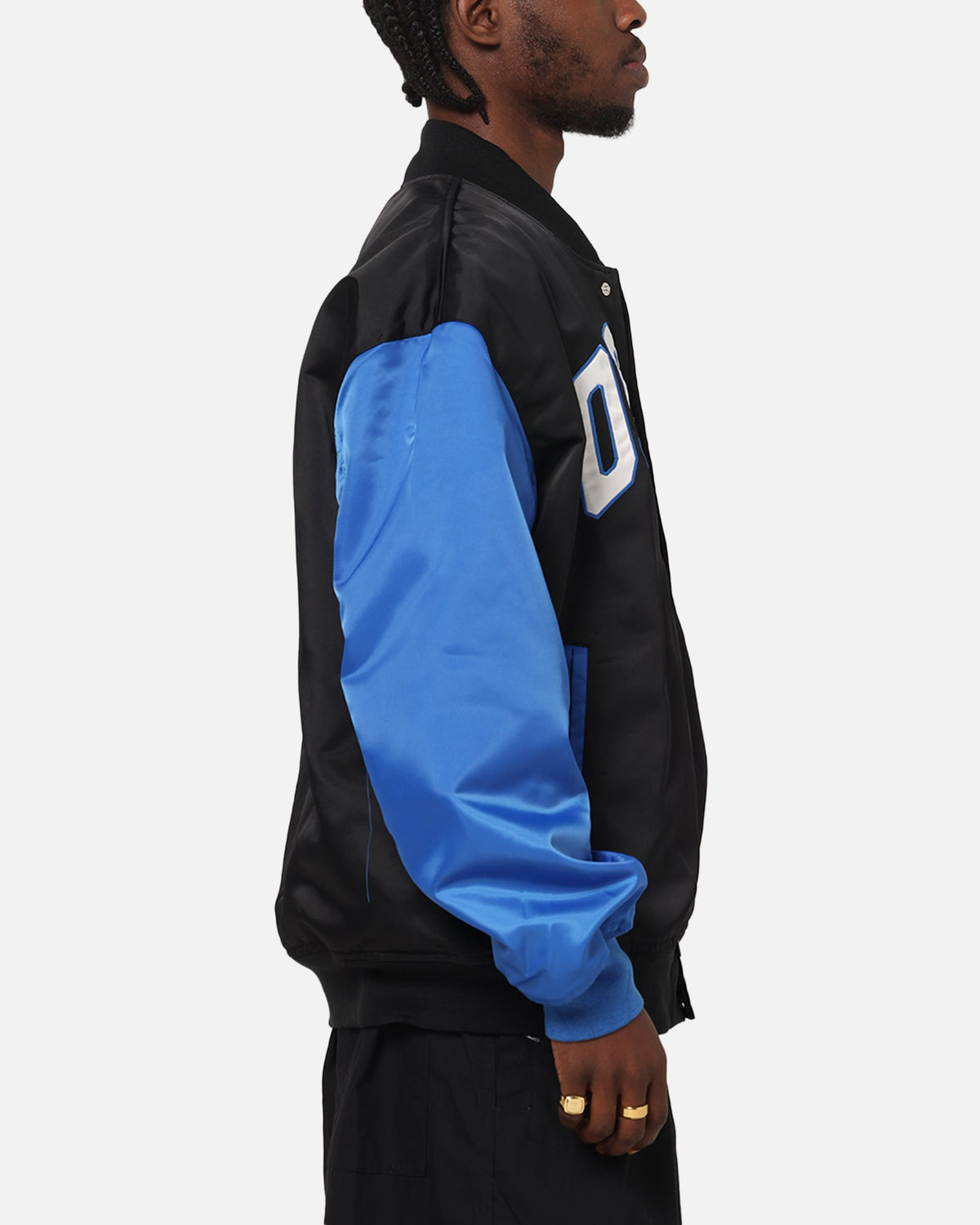 HOT Products Jordan Brooklyn Collegiate Varsity Jacket Black/Blue