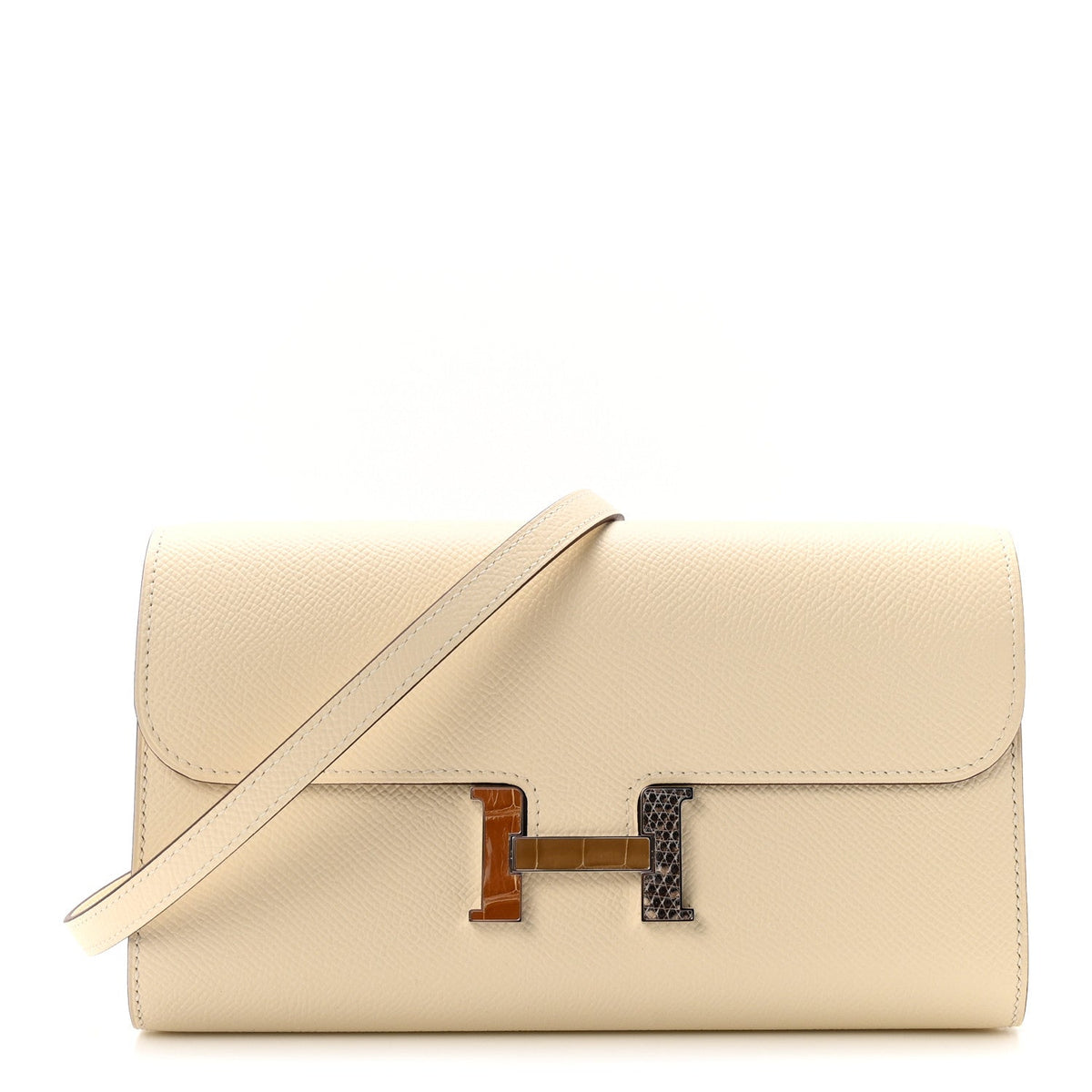 Epsom Alligator Lizard Constance Wallet To Go Nata