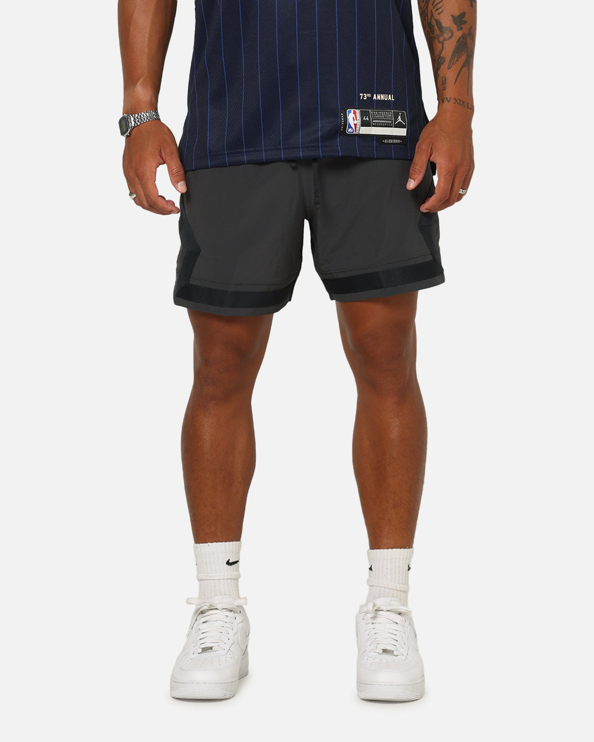 HOT Products Jordan Paris Saint-Germain Diamond Shorts Anthracite/Off White