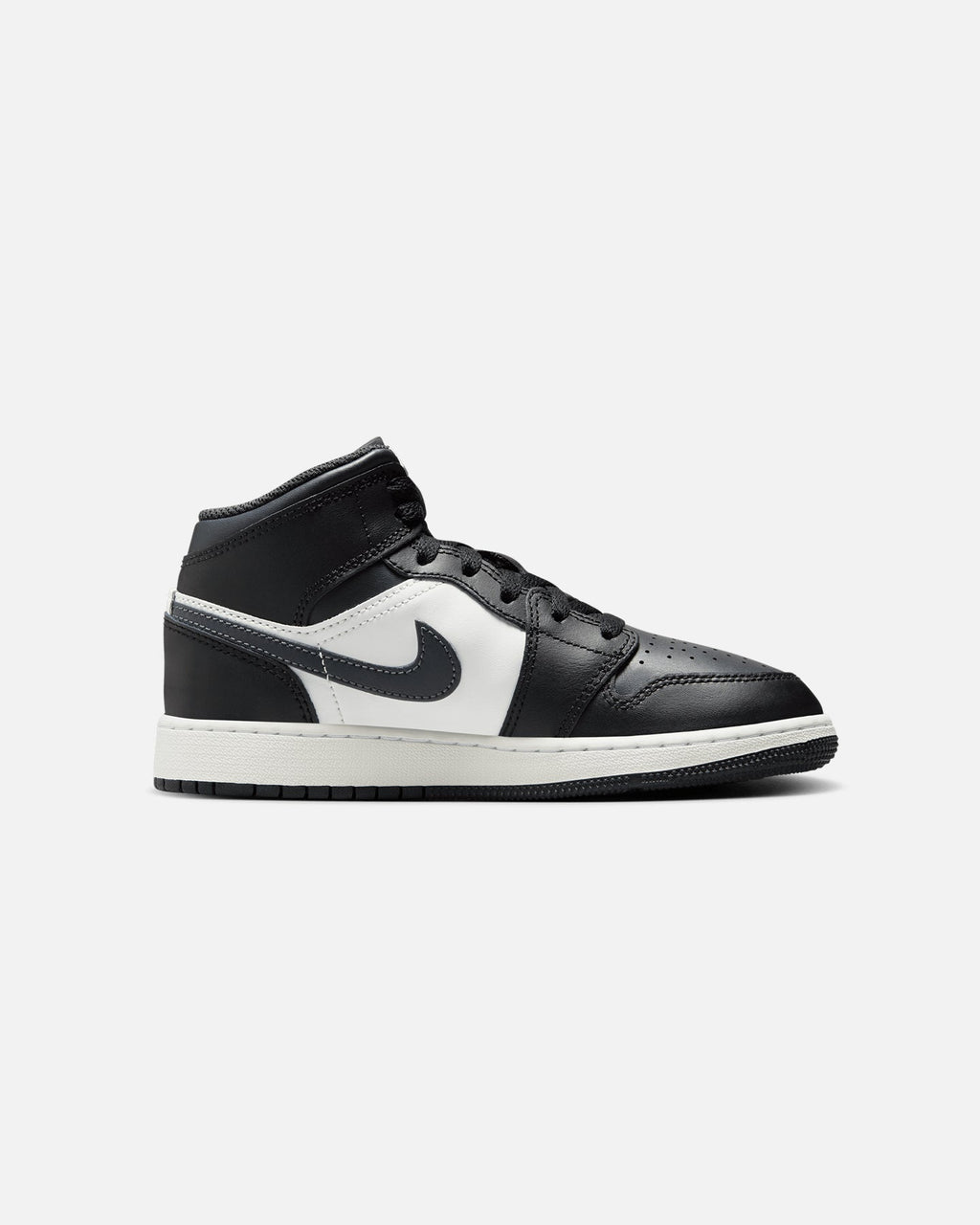 HOT Products Jordan Kids' Air Jordan 1 Mid (GS) Black/White