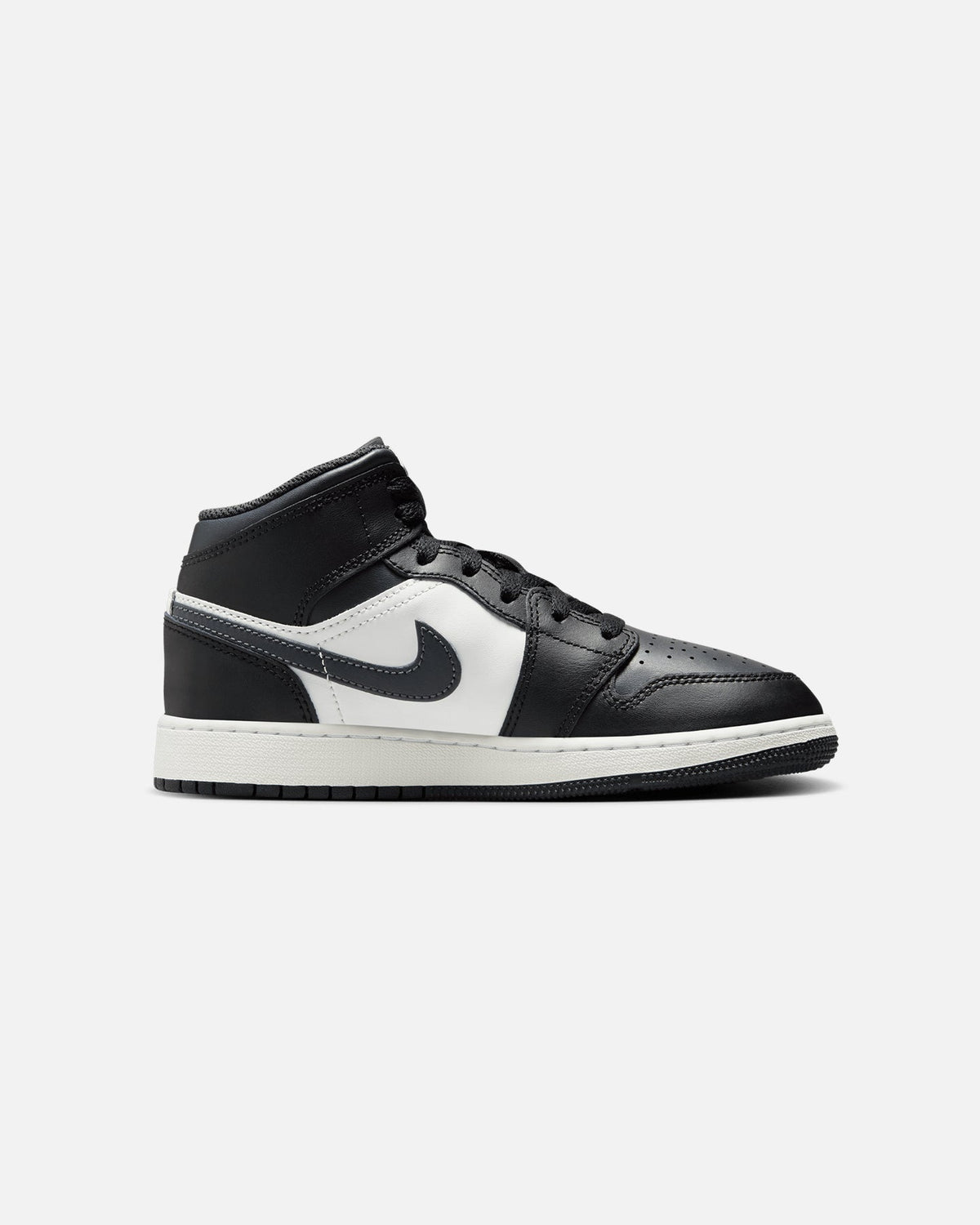 HOT Products Jordan Kids' Air Jordan 1 Mid (GS) Black/White