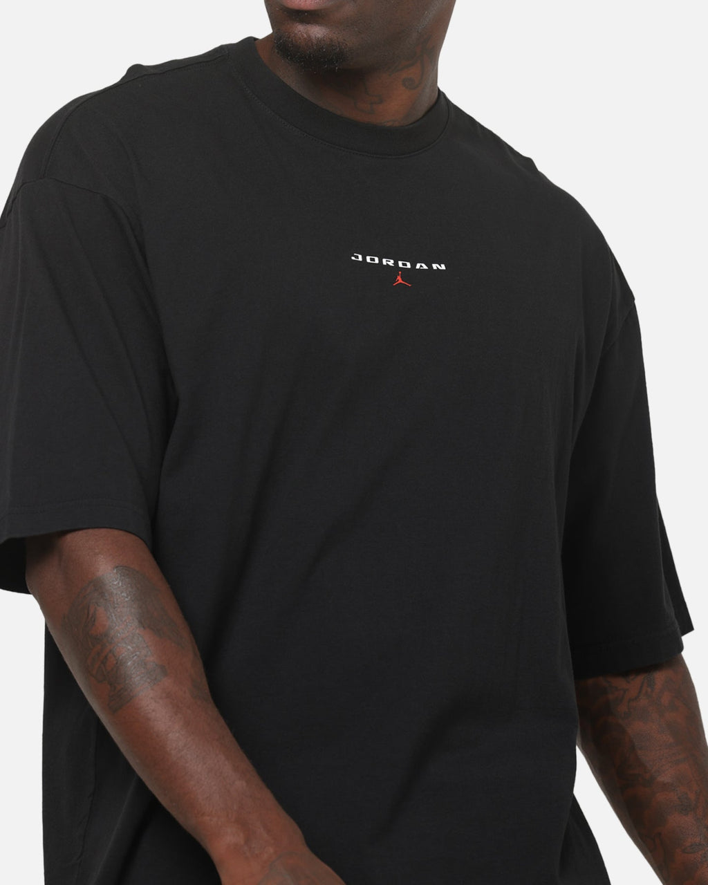 HOT Products Jordan Flight Essentials Oversized Patch T-Shirt Black