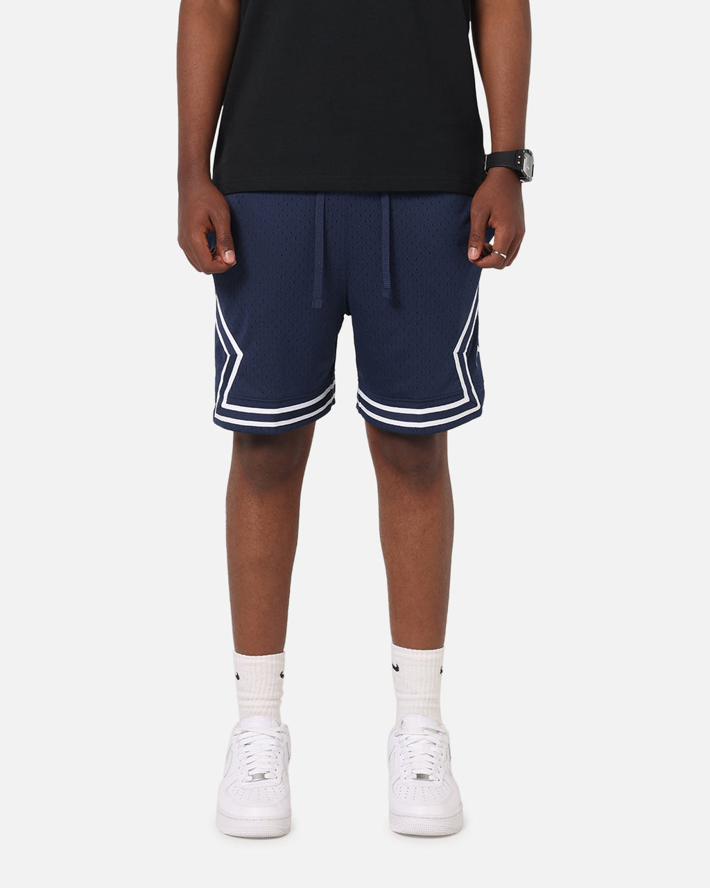 HOT Products Jordan Dri-FIT Sport Diamond Shorts Midnight Navy/White