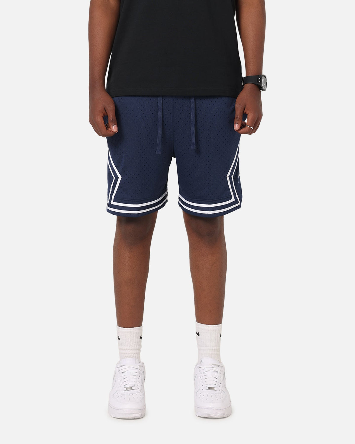HOT Products Jordan Dri-FIT Sport Diamond Shorts Midnight Navy/White
