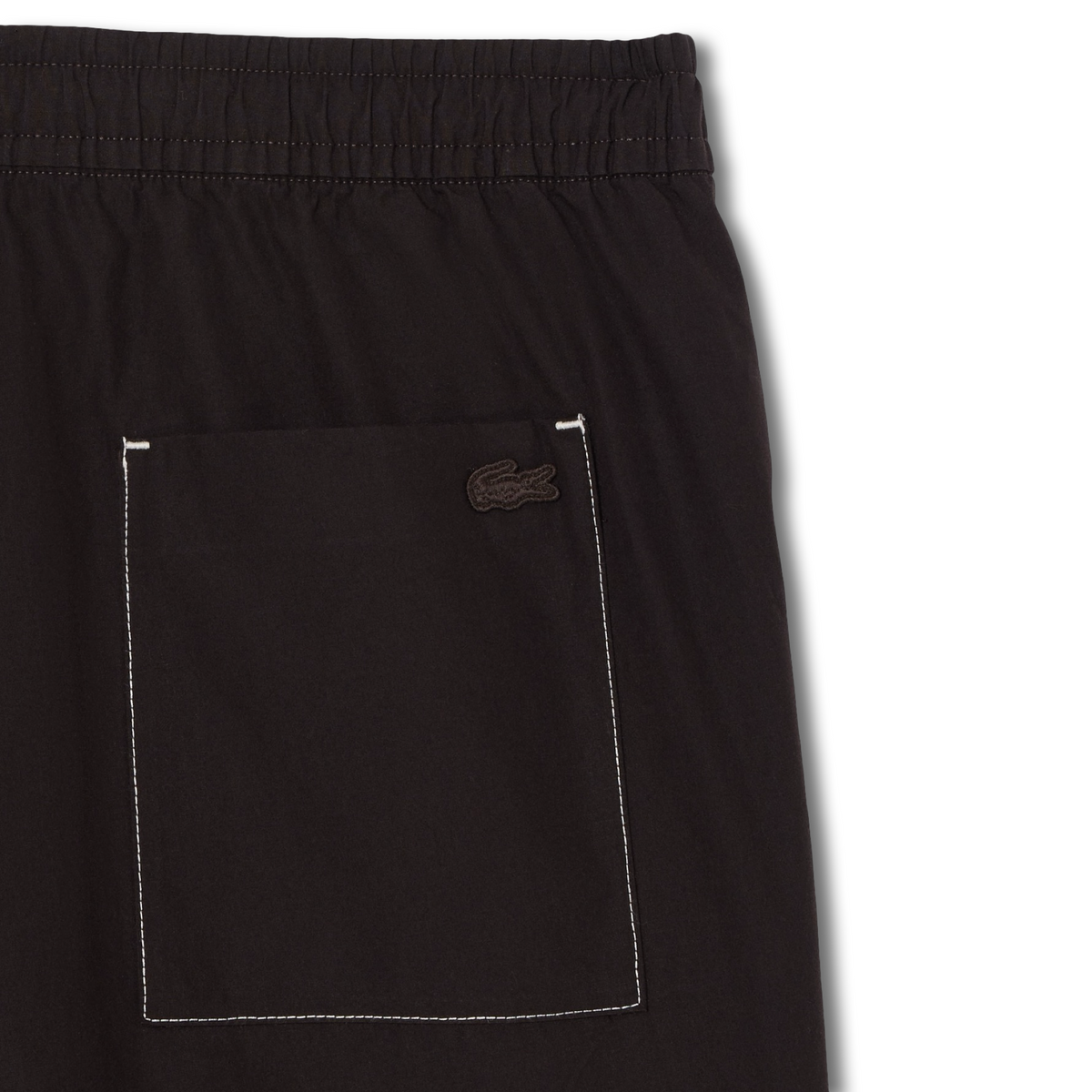 New Arrival LACOSTE RELAXED FIT POPLIN SHORT Men -BROWN-3LA