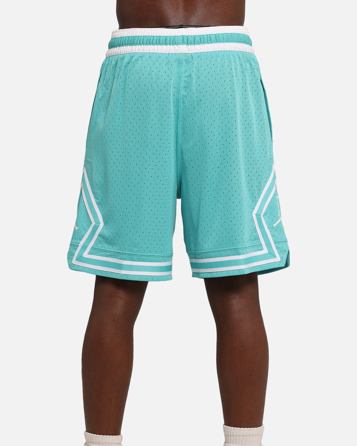 HOT Products Jordan Dri-FIT Sport Diamond Shorts Teal/White