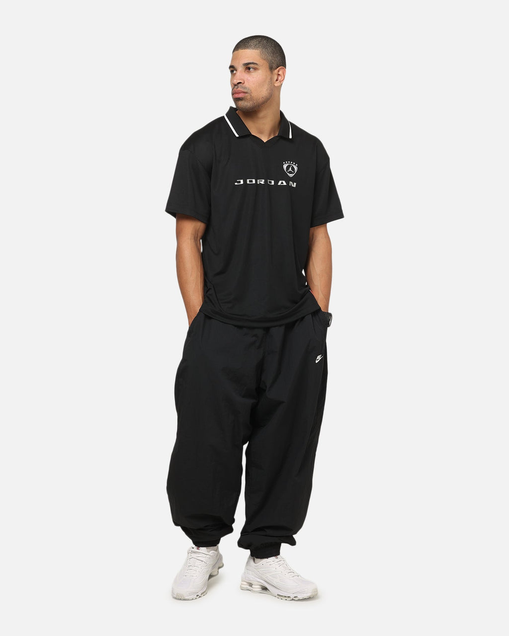 HOT Products Jordan Brooklyn Soccer Top Black