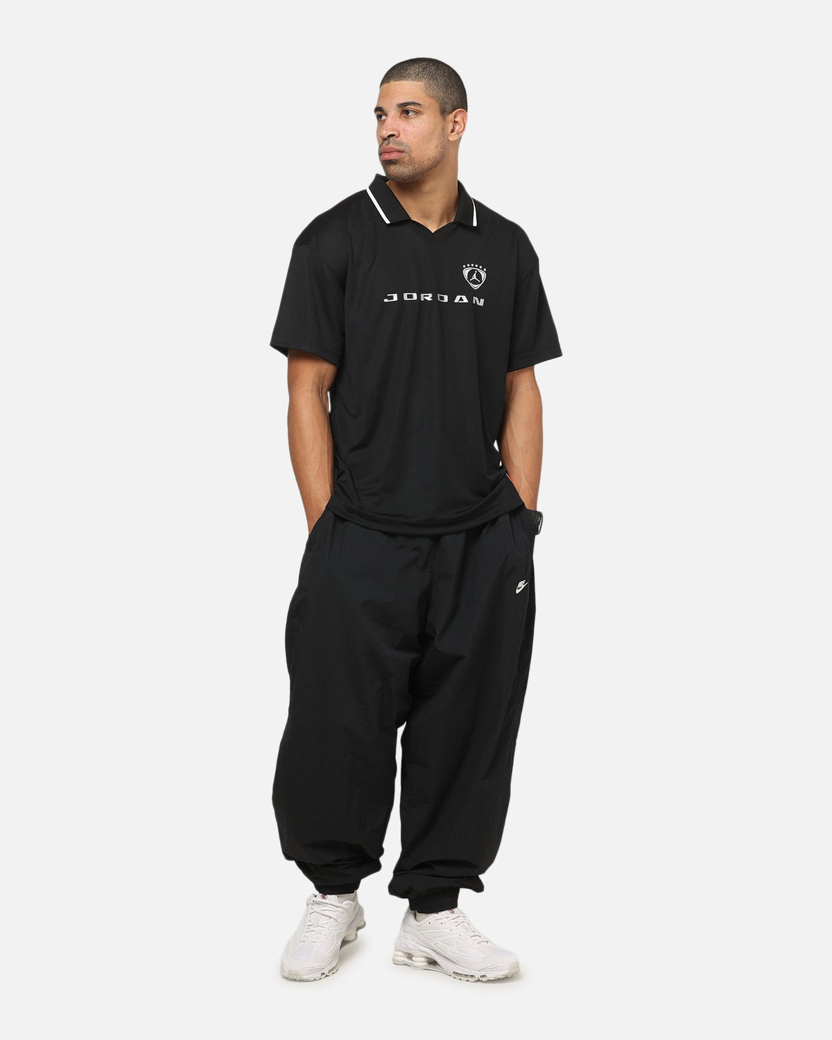 HOT Products Jordan Brooklyn Soccer Top Black