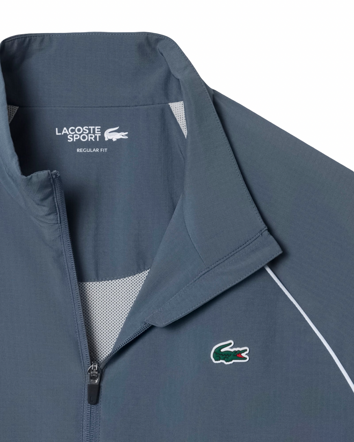 New Arrival LACOSTE  TRIM ACCENT TENNIS TRACKSUIT  - Men-GREY-7EZ-GREY-69X