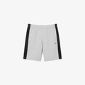 New Arrival Lacoste COLORBLOCK FLEECE Short Men -GREY CHINE-BLACK-LY3