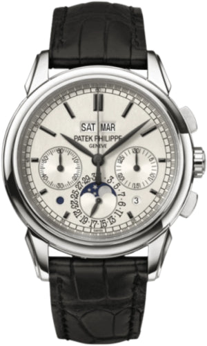 Patek Philippe Perpetual 41 mm Calendar Chronograph Moonphase White Gold - 5270G-001