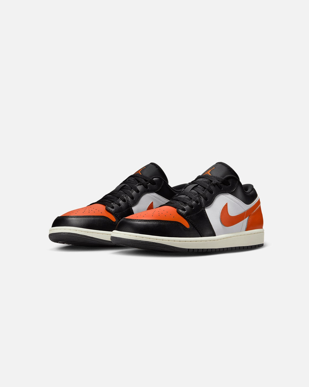 HOT Products Jordan Air Jordan 1 Low "Shattered Backboard" Black/Starfish-White/Sail