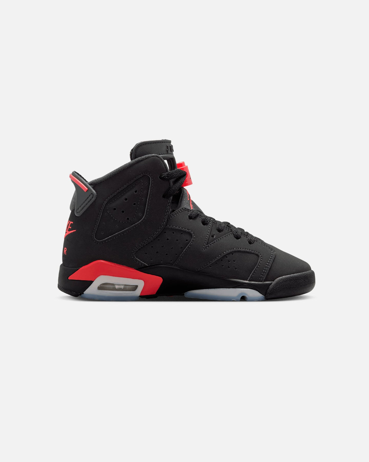 HOT Products Jordan Kids' Air Jordan 6 Retro "Infrared Salesman" (GS) Black/Lt Crimson