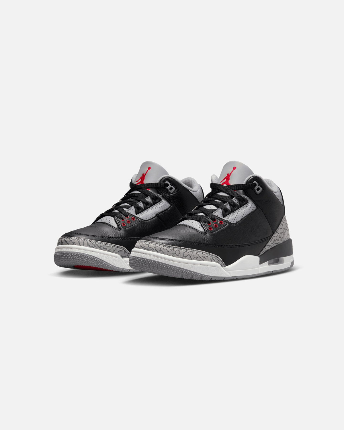 HOT Products Jordan Air Jordan 3 Retro "Black Cement" Black/Fire-Red