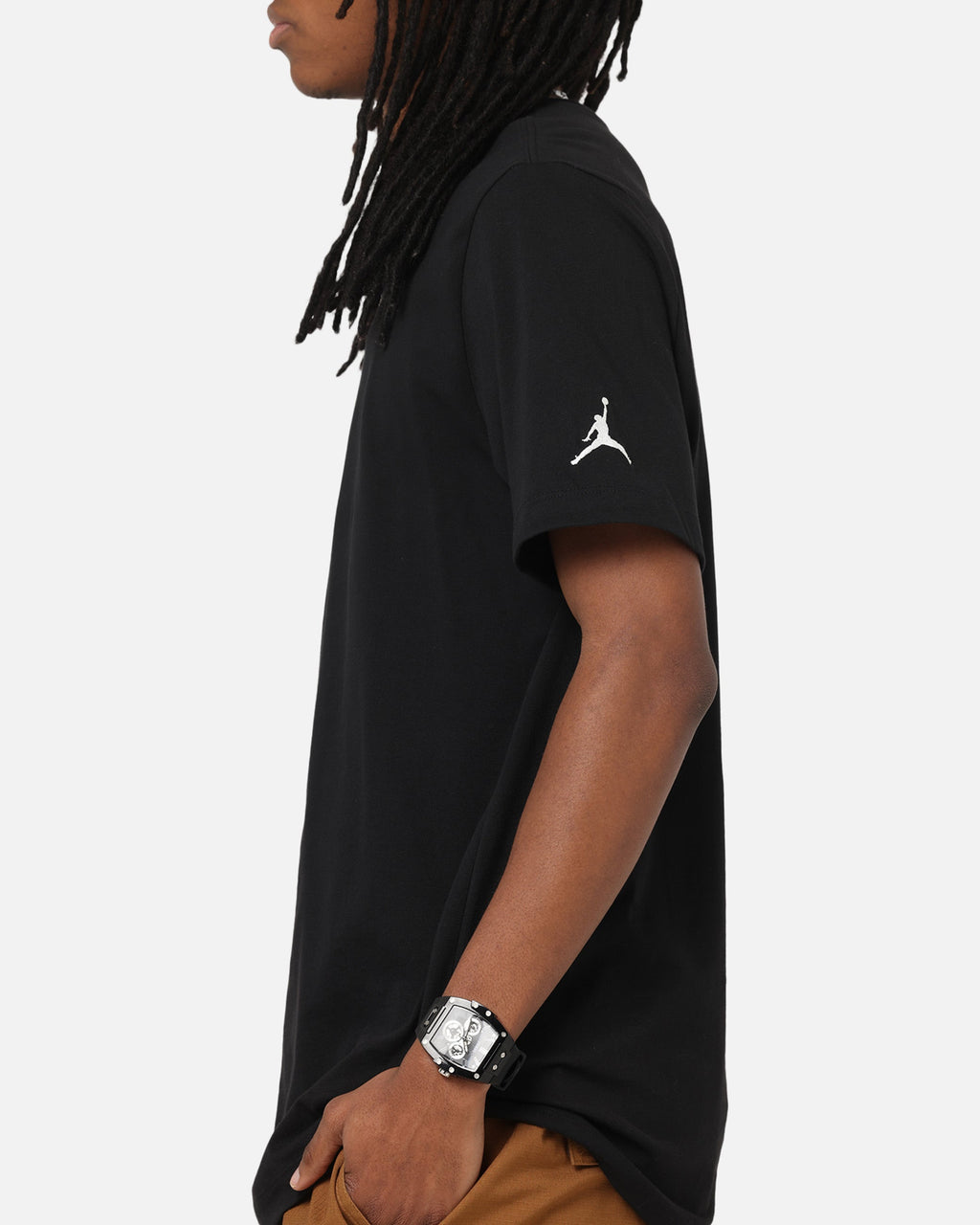 HOT Products Jordan Jumpman Air Crewneck T-Shirt Black/Sail