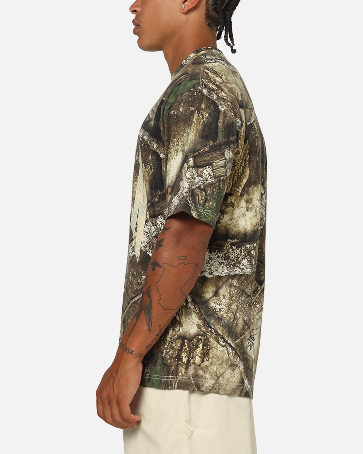 HOT Products Jordan Brooklyn Real Tree All Over Print Crewneck T-Shirt Sail/Sail