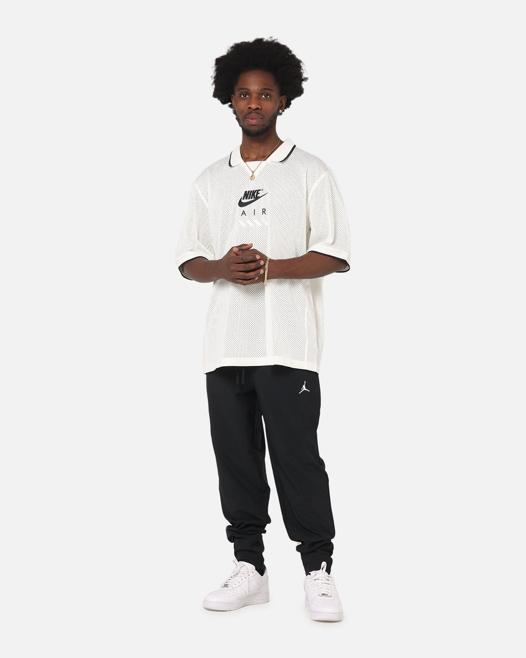 HOT Products Jordan Sport Dri-FIT Woven Pants Black/Black/White