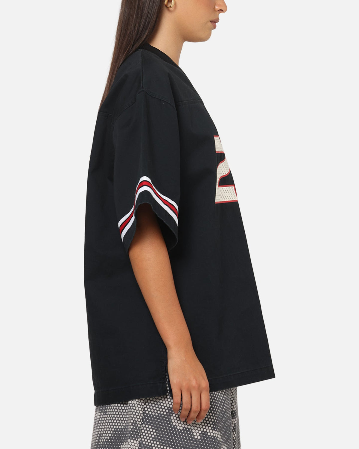 HOT Products Jordan Women's Flight Woven Jersey Top Black