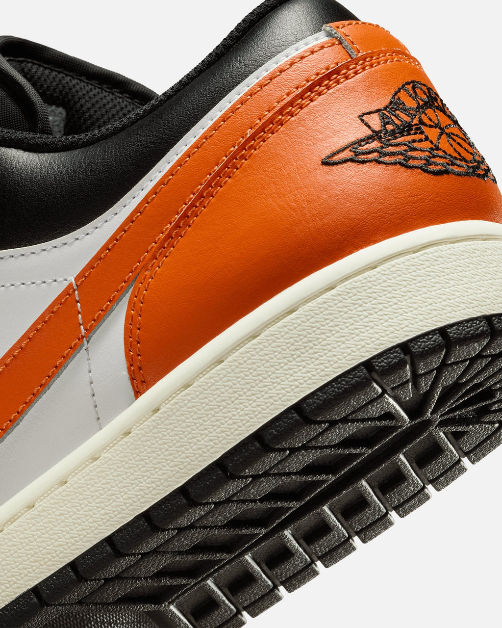 HOT Products Jordan Air Jordan 1 Low "Shattered Backboard" Black/Starfish-White/Sail