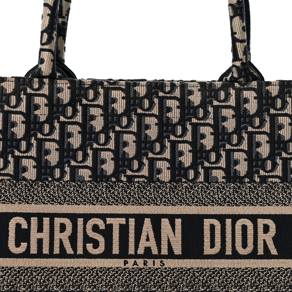 Oblique Medium Book Tote Blue Multicolor