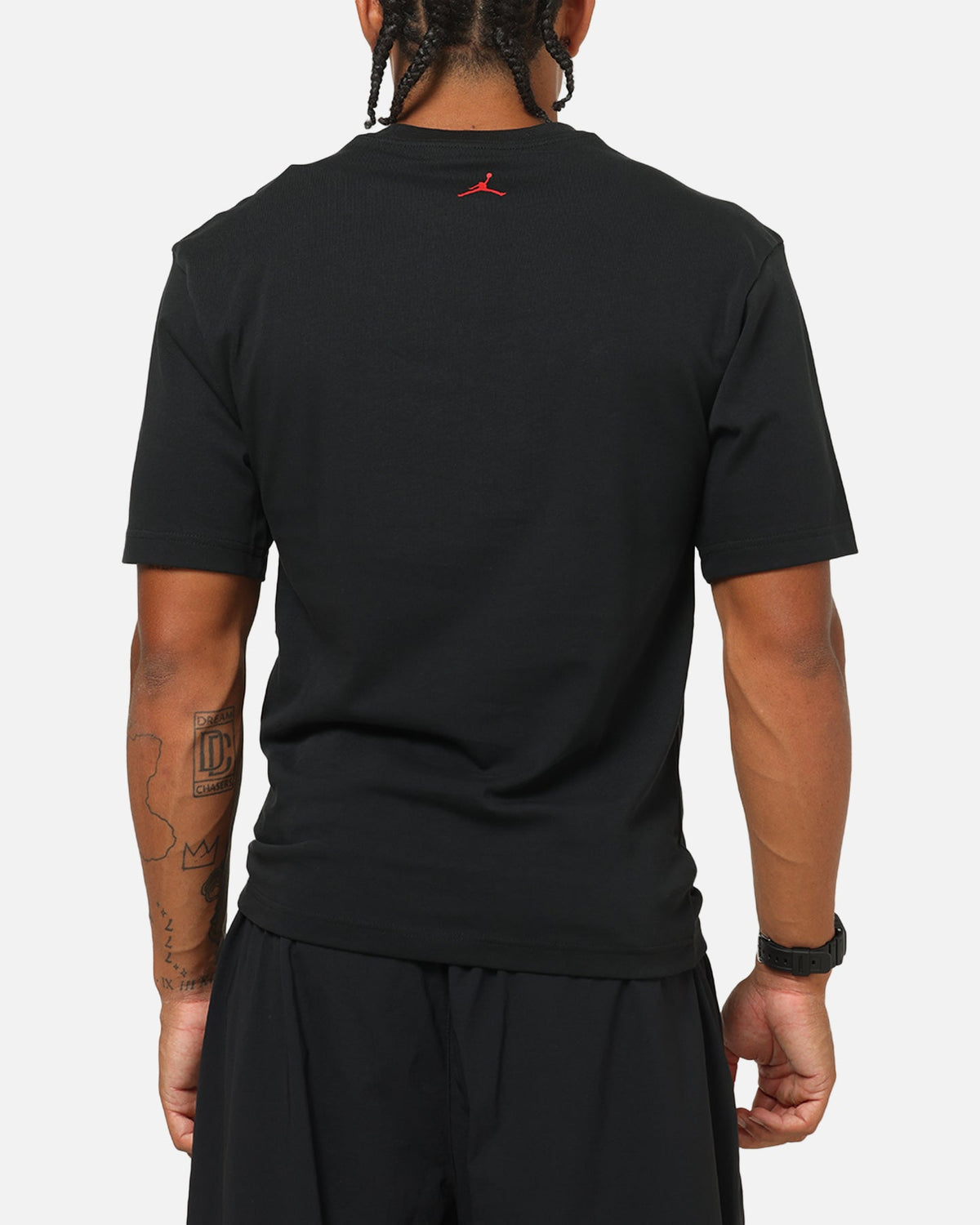 HOT Products Jordan Jumpman Brand Sneaker Patch T-Shirt Black