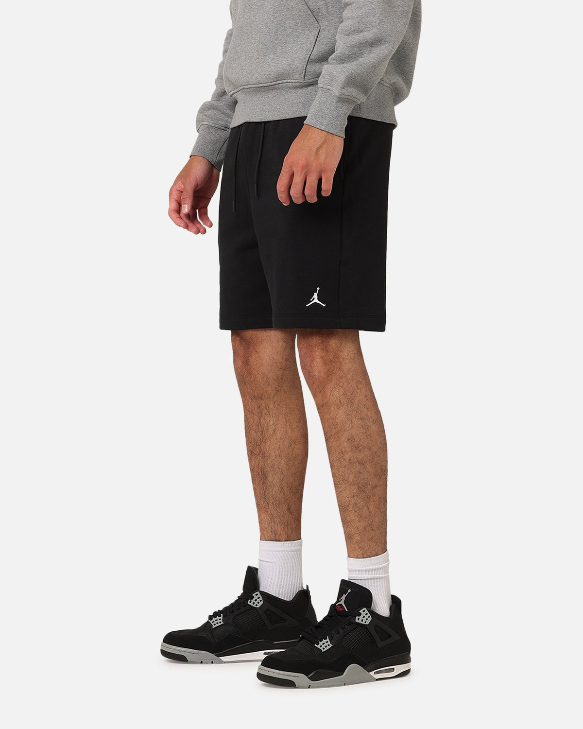 HOT Products Jordan Brooklyn Fleece Shorts Black/White