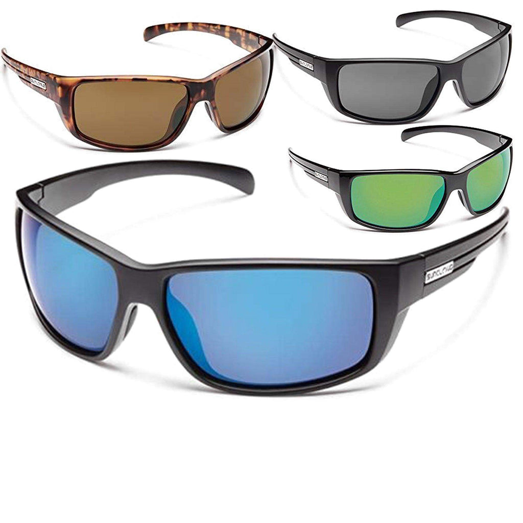 HOT Products Suncloud Optics Milestone Wrap Around Sunglasses Men's Polarized Sunglasses