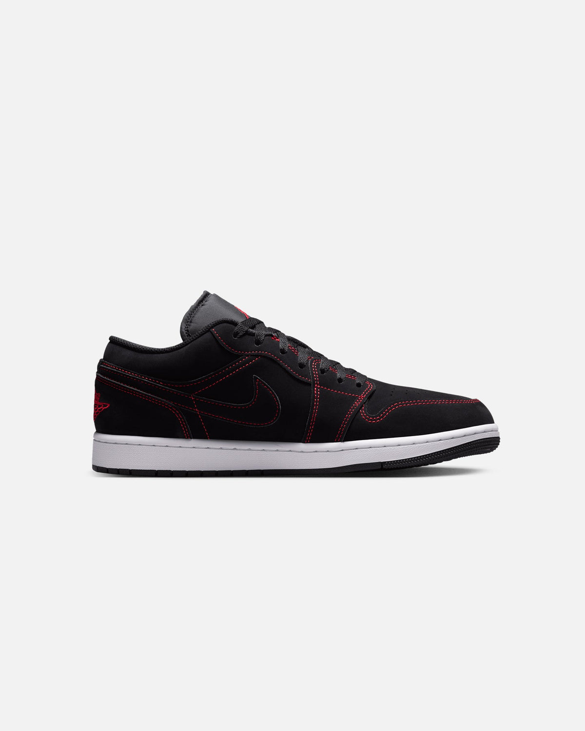 HOT Products Jordan Air Jordan 1 Low Black/University Red